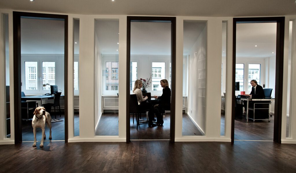 Kanzleiräume der Kanzlei Lorenz in Hamburg